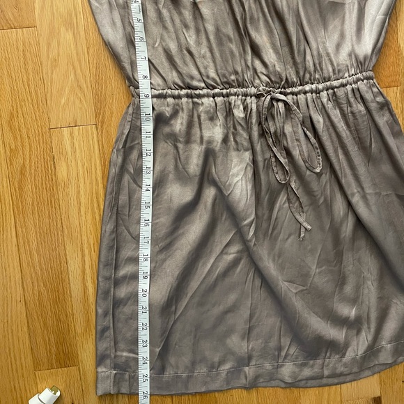 Ya One Shoulder Taupe Dress - Picture 5 of 7